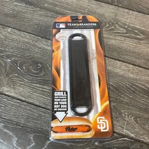 NEW MLB San Diego Padres Hot Dog Brander BBQ Accessory NWT